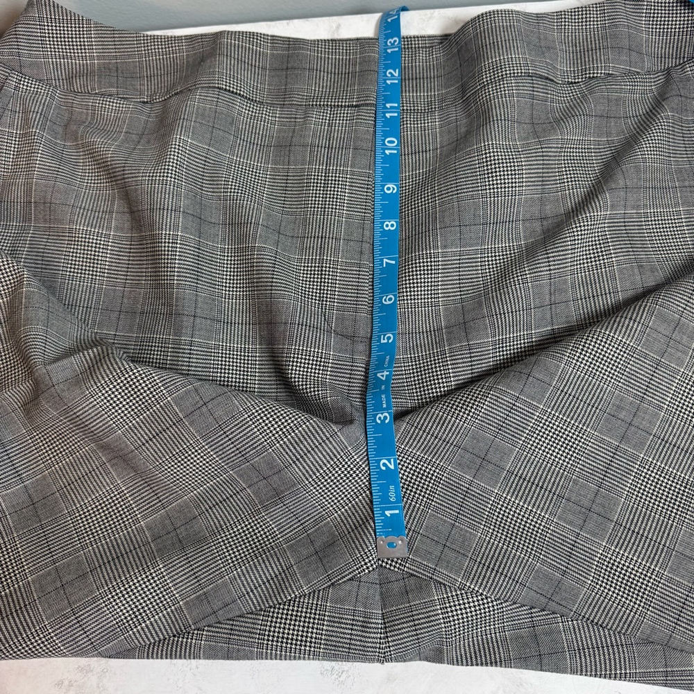 Talbots Charcoal Checkered Pants - Picture 9 of 11